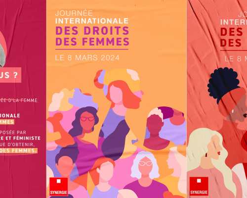 poster droits des femmes - synergie