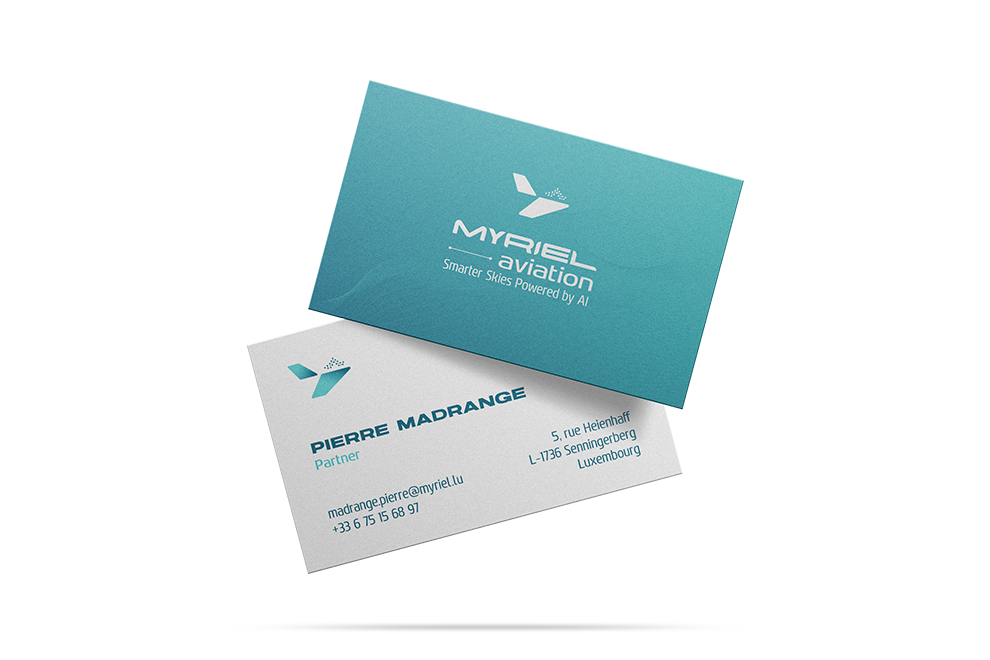 carte de visite Myriel aviation